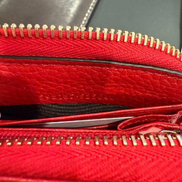 New Gucci Long Red Leather Wallet. - Picture 14 of 14